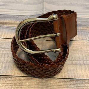 Michael Michael Kors Genuine Leather Belt Women’s SizeMed